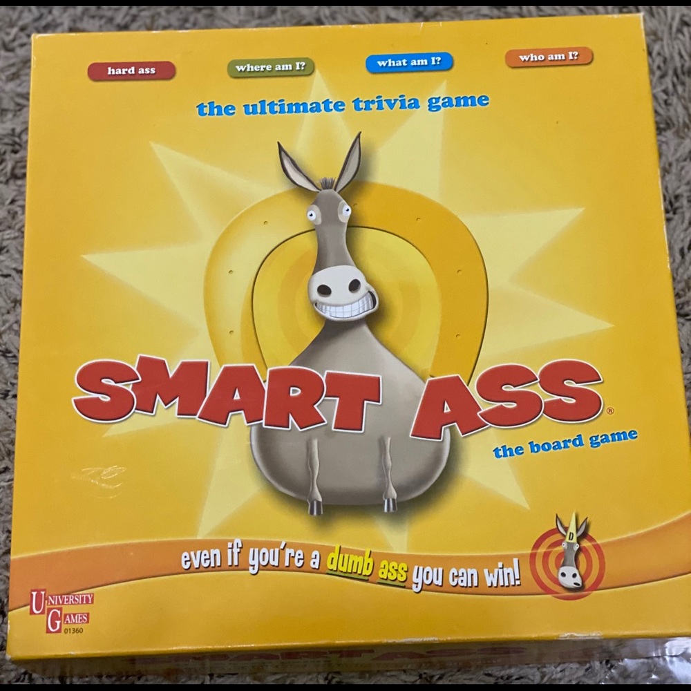 Smart ass board game